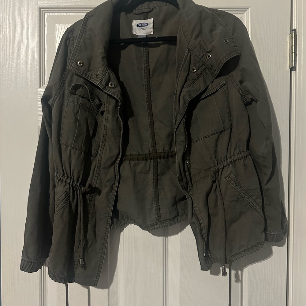 Old Navy Khaki Green Jacket